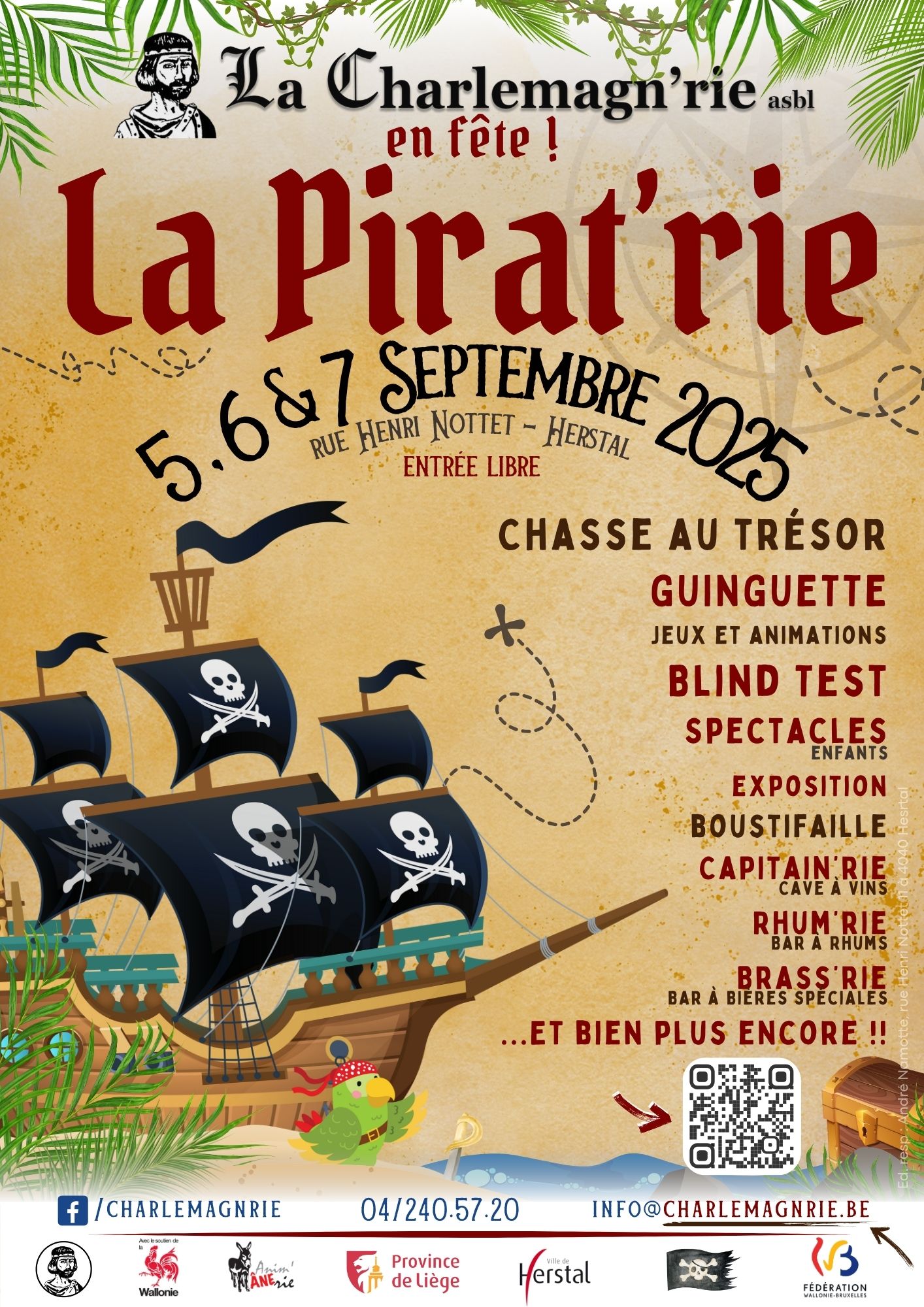 Affiche Pirat'rie 2025
