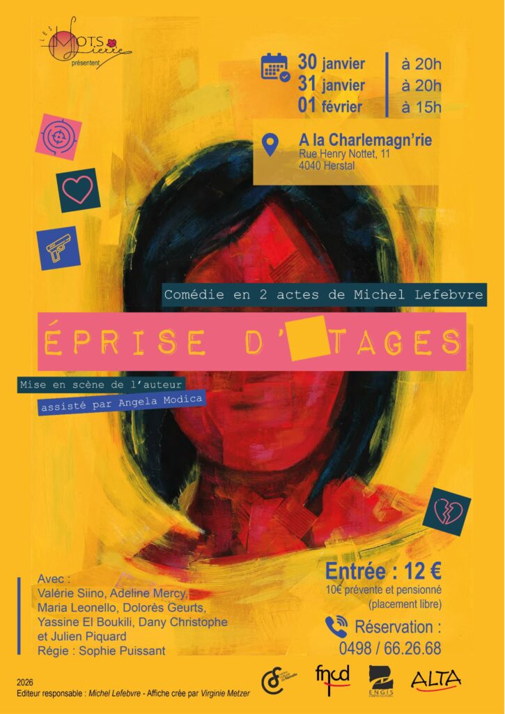 affiche Eprise d'otages - Les Mots-Lierre 2026