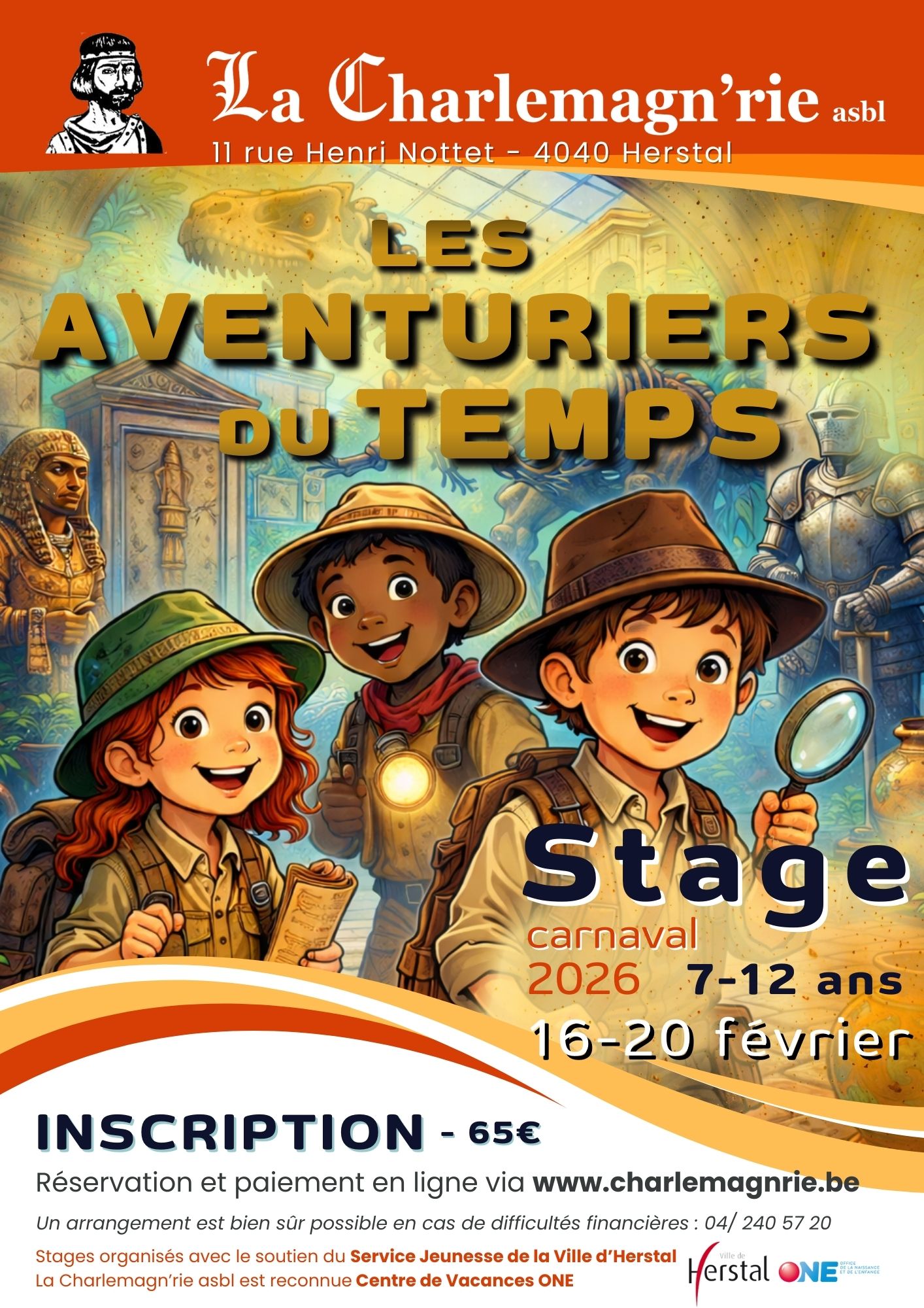 Stages enfants carnaval 2026