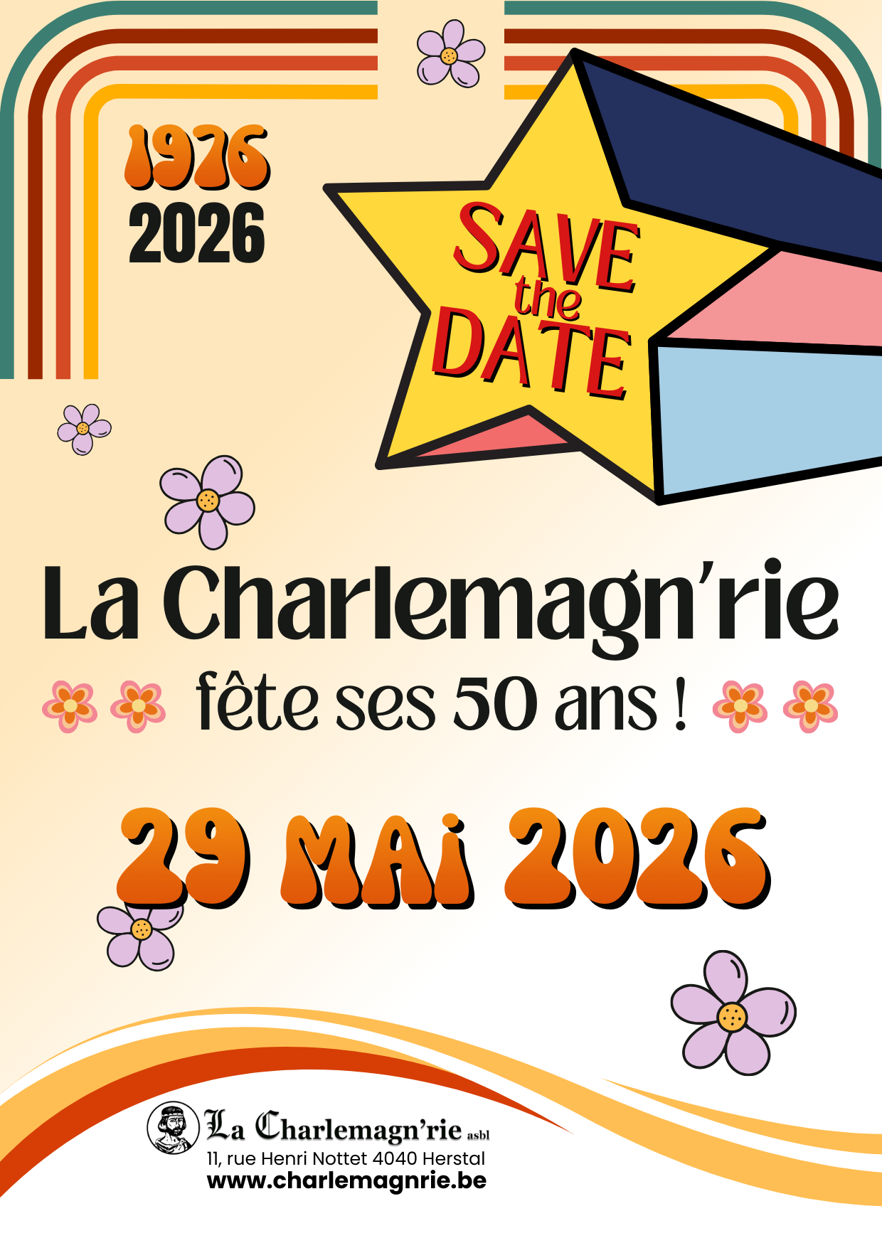 Save the date 50 ans
